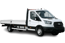 Van Rental March - Ford Transit Dropside Van - Van hire March